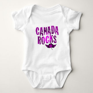 Canada Rocks Baby Bodysuit