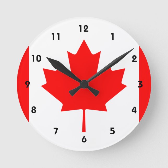 canada round clock (Front)