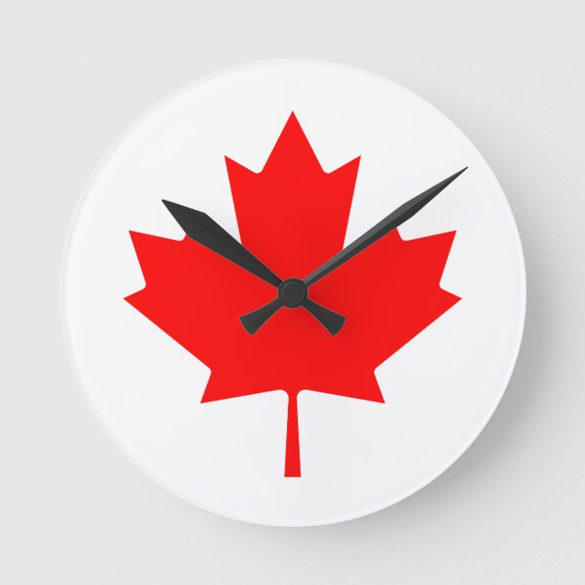 Canada Round Clock (Front)