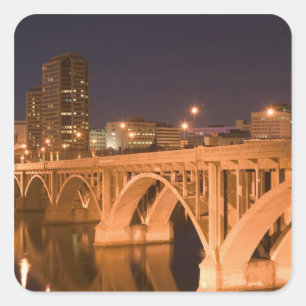 Canada, Saskatchewan, Saskatoon: Broadway Square Sticker