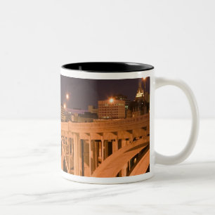 Canada, Saskatchewan, Saskatoon: Broadway Two-Tone Coffee Mug