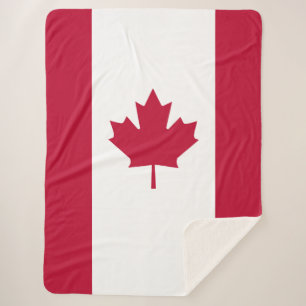 Canada Sherpa Blanket