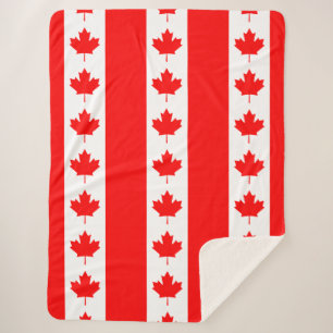 Canada Sherpa Blanket