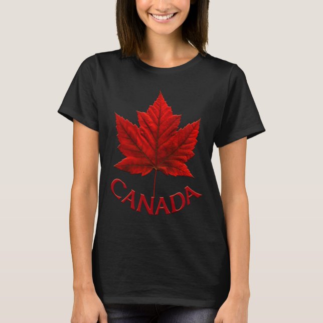 Canada Shirt Women's Plus Size Canada Souvenir T (Front)
