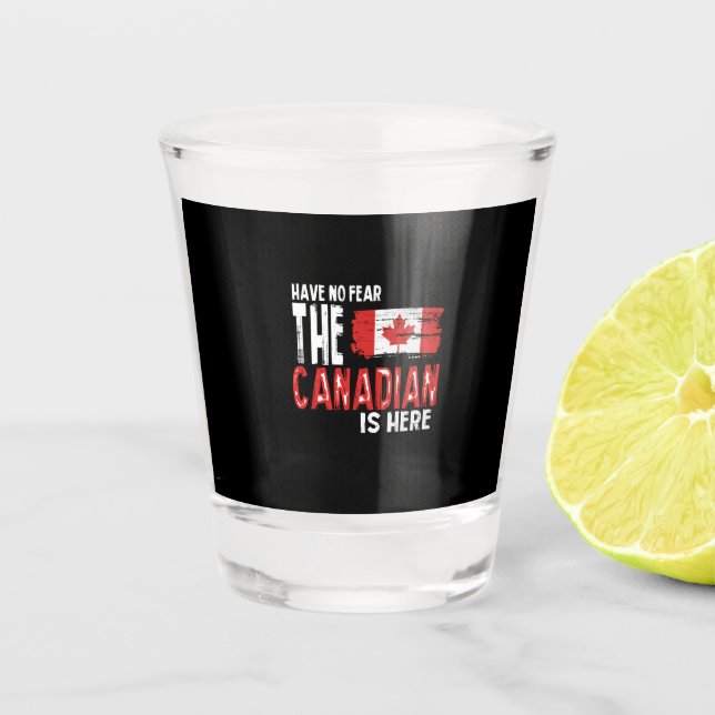 Canada Shot Glass (Front)