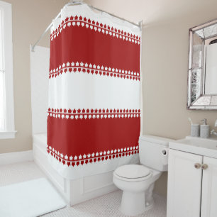 Canada Shower Curtains Canada Maple Leaf Decor