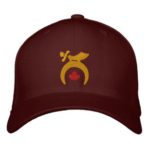 Canada Shriner Embroidered Embroidered Hat