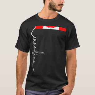 Canada Signature Canadian Flag T-Shirt