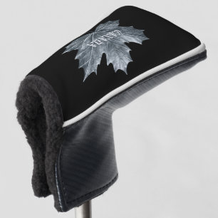 CANADA SILVER MAPLE LEAF GOLF HEAD COVER