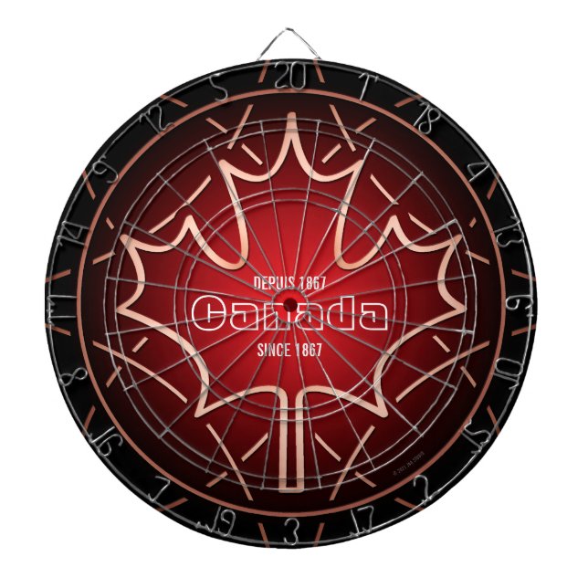 Canada Since 1867 Dartboard (Front)