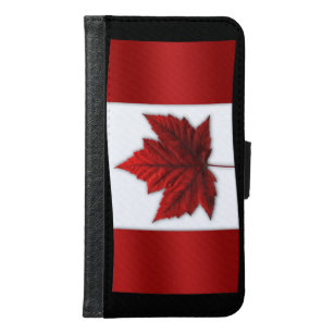 Canada Smartphone Wallet Canada Flag Mobile Cases