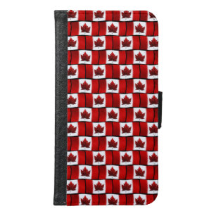 Canada Smartphone Wallet Canada Flag Mobile Cases