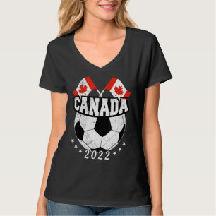 canada Soccer ball canadian Team for Men&women Foo T-Shirt
