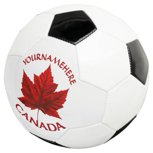 Canada Soccor Ball Personalised Canada Games (Three Quarter)