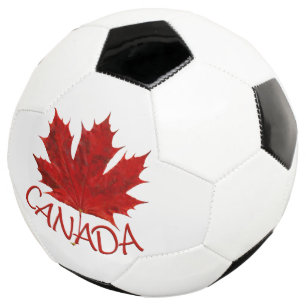 Canada Soccor Ball Personalised Maple Leaf Balls