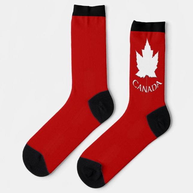 Canada Socks Canada Souvenir Socks Customize (Left)