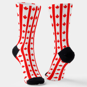 Canada Socks, patriotic Canadian Flag fashion Socks