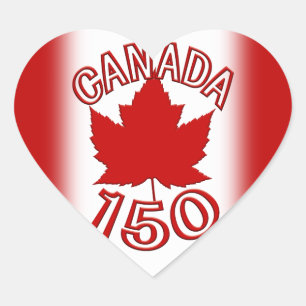 Canada Souvenir 150 Stickers Maple Leaf Stickers