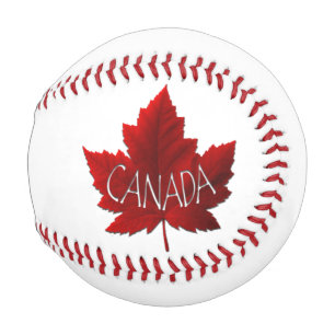 Canada Souvenir Baseballs Embossed