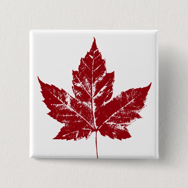 Canada Souvenir Button Cool Canada Buttons Gifts (Front)