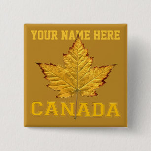 Canada Souvenir Button Varsity Canada Buttons Pins