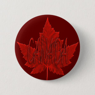 Canada Souvenir Buttons Canada Maple Leaf Button