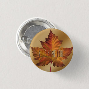 Canada Souvenir Buttons Canada Maple Leaf Pin