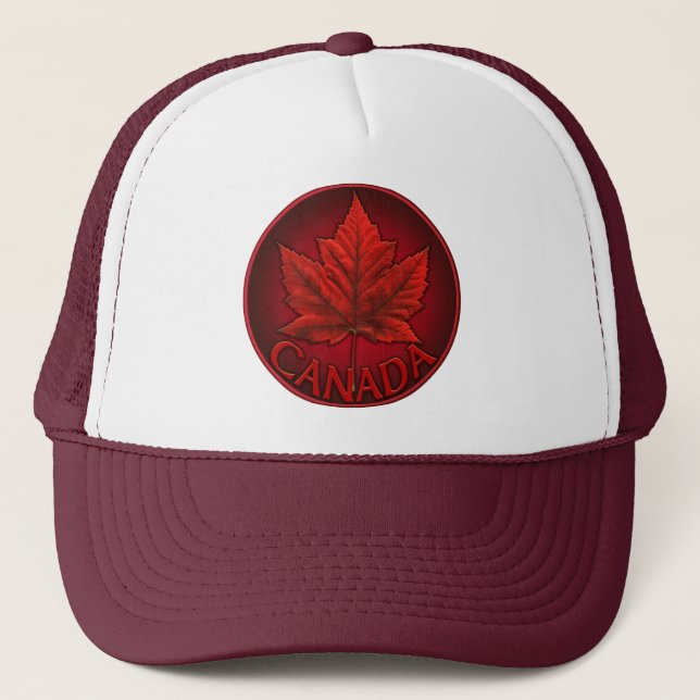 Canada Souvenir Caps & Canada Flag Trucker Hats (Front)