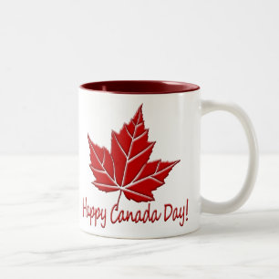 Canada Souvenir Coffee Cup Happy Canada Day Mugs