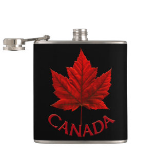 Canada Souvenir Flask Canada Flag Drink Flask Gift