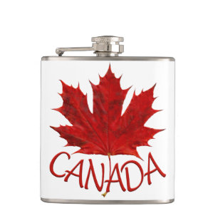 Canada Souvenir Flask Canada Flag Drink Flask Gift