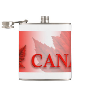 Canada Souvenir Flask Canada Flag Drink Flask Gift
