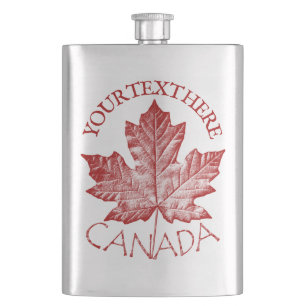 Canada Souvenir Flask Custom Canada Drink Flask