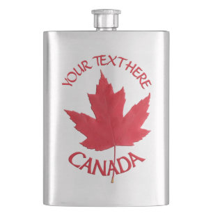 Canada Souvenir Flask Custom Canada Drink Flask