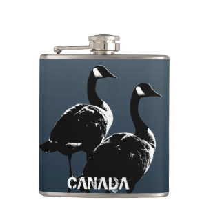Canada Souvenir Flask Custom Canada Goose Flask