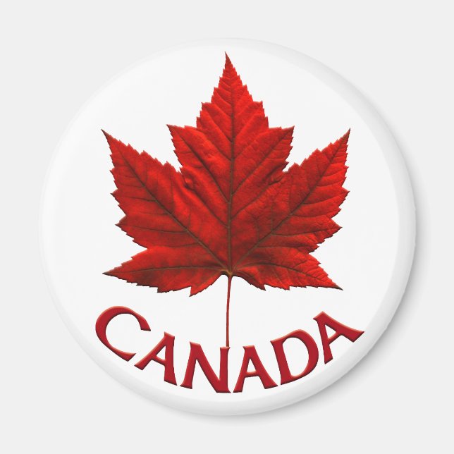 Canada Souvenir Fridge Magnet Canada Magnets Gifts (Front)