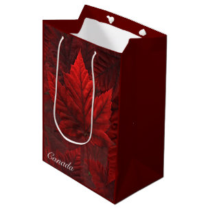 Canada Souvenir Gift Bags Canada Maple Leaf Bag
