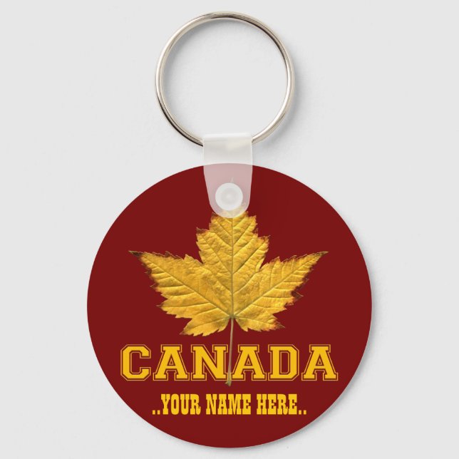Canada Souvenir Key Chain Canada Key Chain Gift (Front)