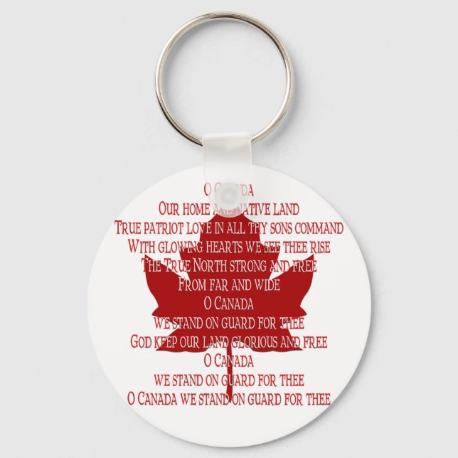 Canada Souvenir Key Chains & Canada Key Chain Gift (Front)