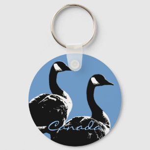 Canada Souvenir Keychain Canada Geese Keepsake