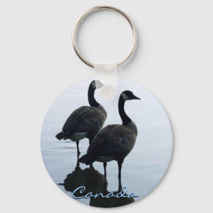 Canada Souvenir Keychain Canada Geese Keepsake