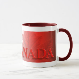 Canada Souvenir Mug Coffee Cup Maple Leaf Cup