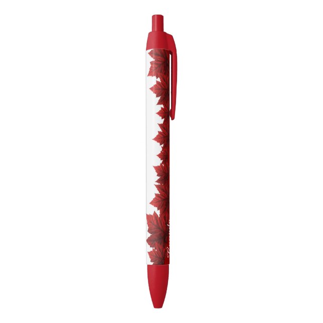 Canada Souvenir Pens Canada Maple Leaf Pen Custom (Bottom (Vertical))