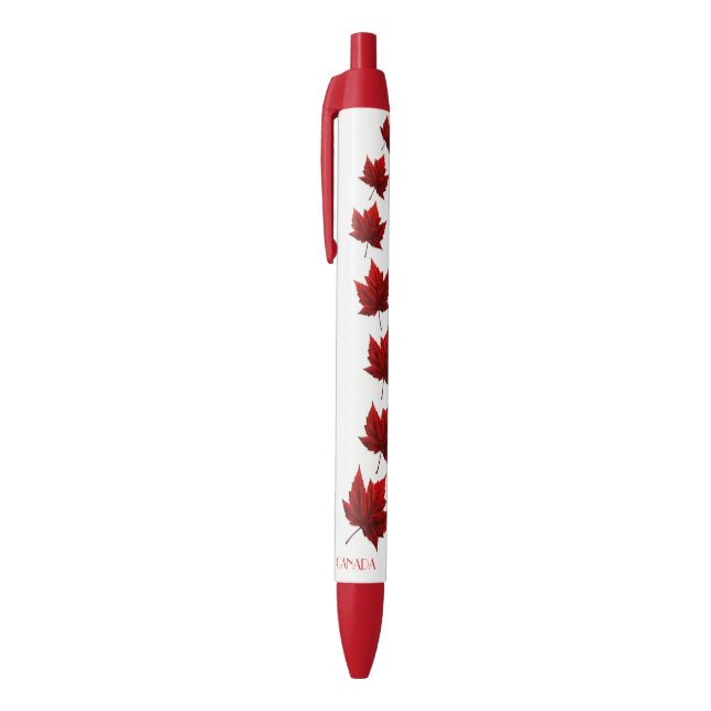 Canada Souvenir Pens Canada Maple Leaf Pen Custom (Top (Vertical))