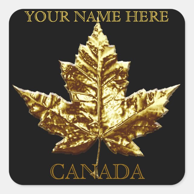 Canada Souvenir Stickers Custom Canada Sticker (Front)