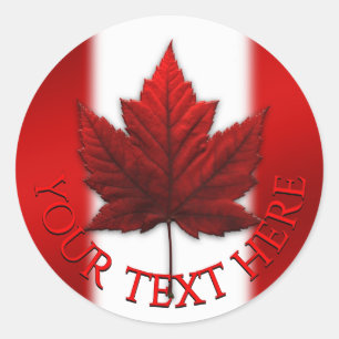 Canada Souvenir Stickers Custom Canada Stickers