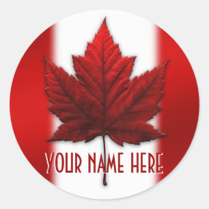 Canada Souvenir Stickers Custom Canada Stickers