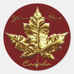 Canada Souvenir Stickers Gold Medal Canada Sticker