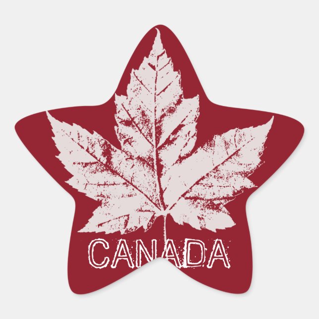 Canada Souvenir Stickers Personalised Stickers (Front)