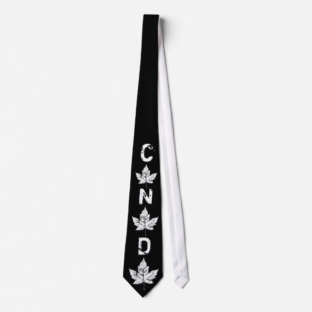Canada Souvenir Tie Cool Canada Neckties Gifts (Front)